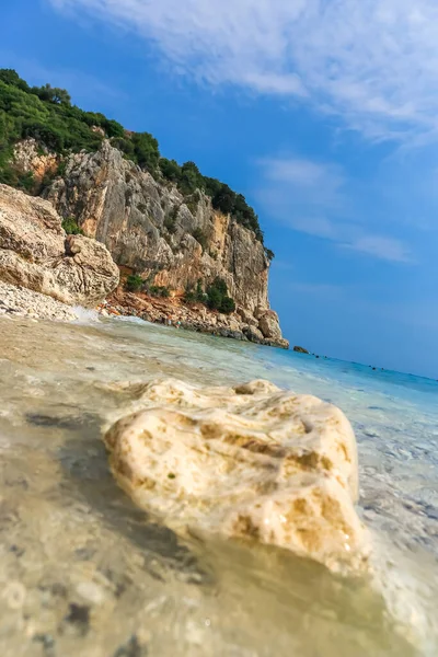 Playa Cala Fuili Cala Gonone Cerdeña Italia — Foto de Stock