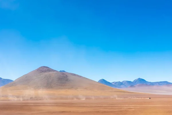 アタカマ砂漠 チリの風景道路 — ストック写真