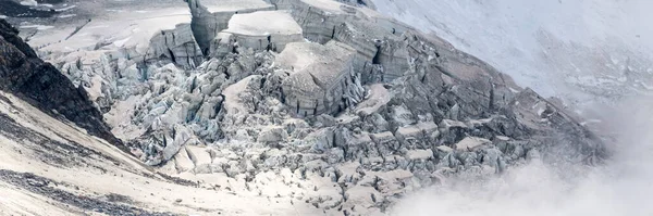 Mont Blanc Montagne Blanche Vue Aiguille Midi Mont France — Photo