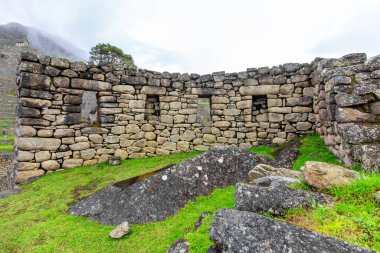 Machu Picchu, Peru 'nun tarihi mabedi. Dünyanın Yeni Yedi Harikası 'ndan biri. Cuzco.