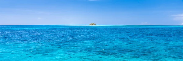 Belize, a tropical paradise in Central America. Web banner in panoramic view.