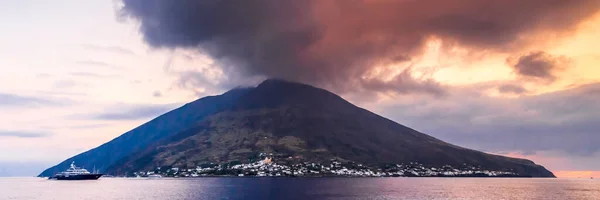 Vulcano Stromboli Arcipelago Eolie Sicilia Italia — Foto Stock