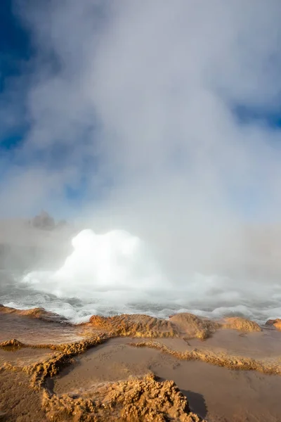 Tatio Geysers San Pedro Atacama — 图库照片