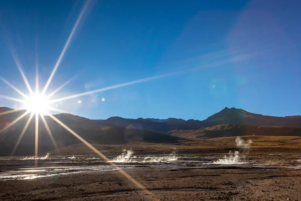 Tatio Geysers San Pedro Atacama Chili Amérique Sud — Photo