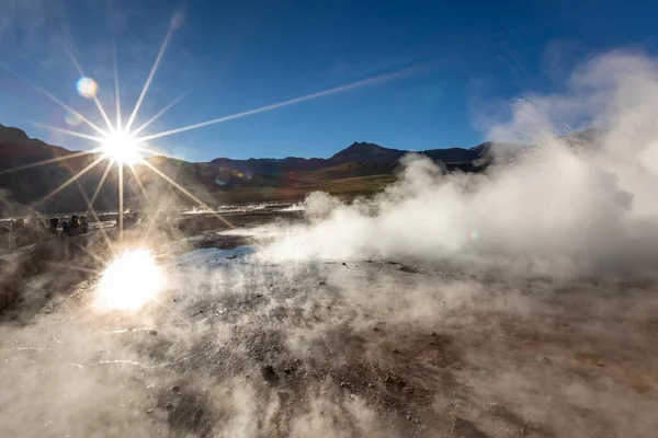 Tatio Geysers San Pedro Atacama Chile South America — Stock Photo, Image