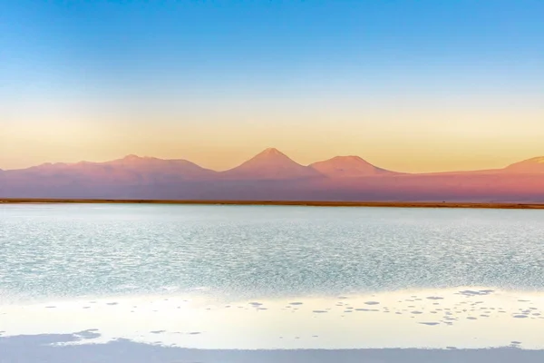 Cejar Lagune Licancabur Vulkaan Atacama Chili Zuid Amerika — Stockfoto
