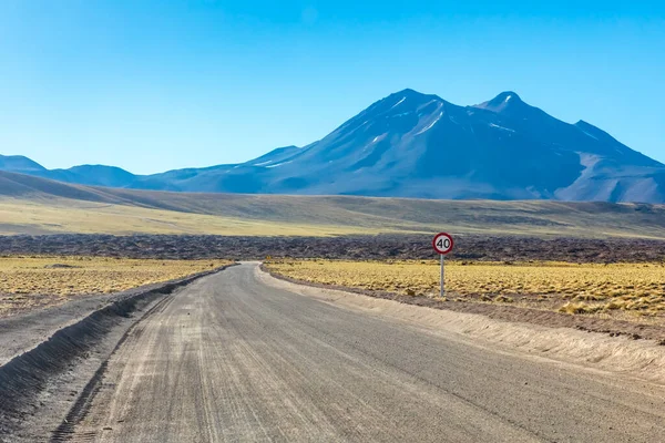 Ruta Panorámica Desierto Atacama Chile América Del Sur —  Fotos de Stock