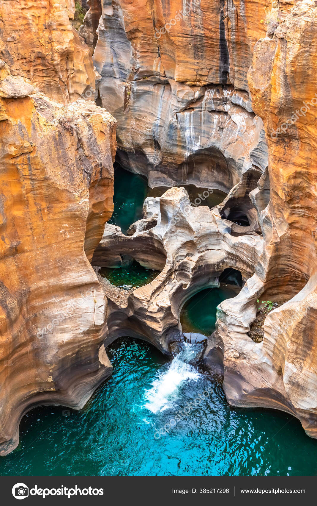 Bourke's Luck Potholes Mpumalanga South Africa Africa Stock Photo by