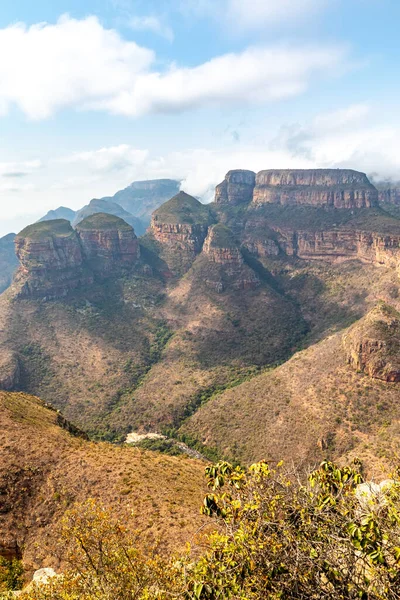 Blyde River Canyon Three Rondavels Három Nővér Mpumalangában Dél Afrikában — Stock Fotó