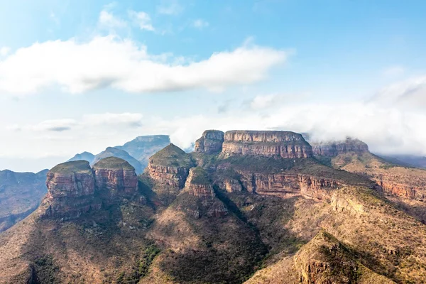 Blyde River Canyon Three Rondavels Három Nővér Mpumalangában Dél Afrikában — Stock Fotó