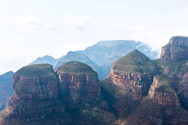 Blyde River Canyon Three Rondavels Three Sisters Mpumalanga Sudáfrica África — Foto de Stock