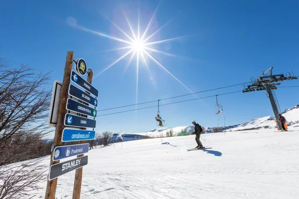 Cerro Chapelco San Martin Los Andes Argentina Jižní Amerika — Stock fotografie