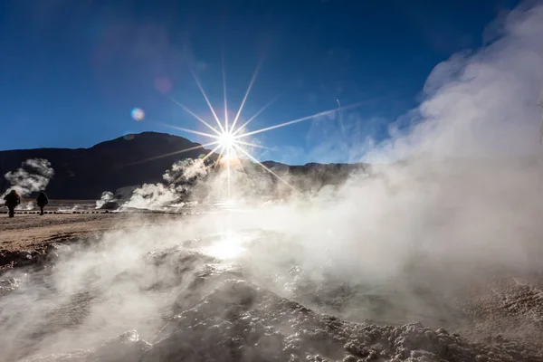 Tatio Geysers San Pedro Atacama — 图库照片