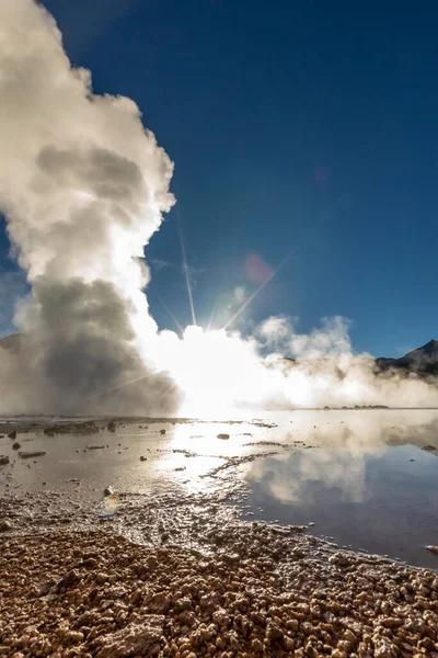 Tatio Geysire San Pedro Atacama Chile Südamerika — Stockfoto