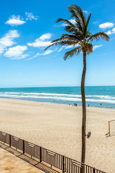 Brezilya 'nın Fortaleza şehrindeki Aquiraz bölgesinde Porto das Dunas plajı. Güney Amerika.