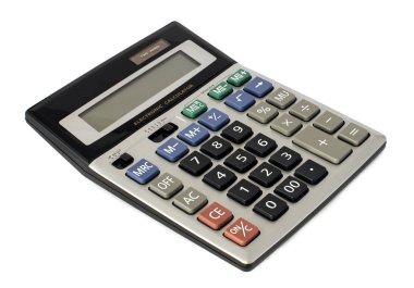 Güneş hücreleri üzerinde matematiksel hesaplamalar için kullanılan elektronik hesap makinesi