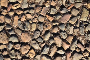 Doğal vahşi cobblestones arka plan ve doku olarak tasarımcılar tarafından kullanım için taşlar