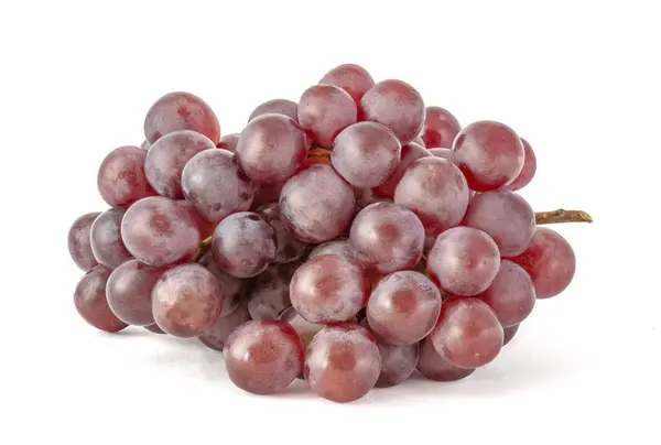 Ripe Red Grapes White Matt Freshness — Stock Photo, Image
