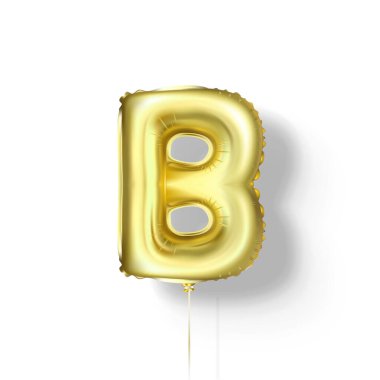 Folyodan altın balonlar. Vektör ögeleri