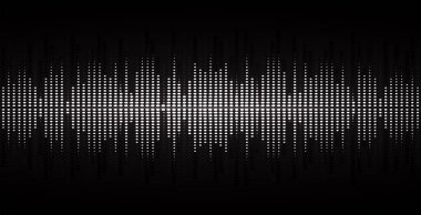 soyut vektör arkaplanı, ses kayıt eğrisi
