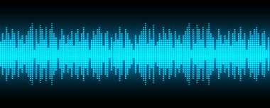 soyut vektör arkaplanı, ses kayıt eğrisi