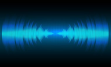soyut vektör arkaplanı, ses kayıt eğrisi