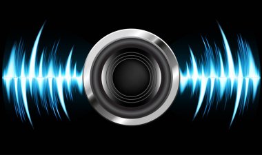 kamera ile arkaplan vektör illüstrasyonu, dijital güvenlik kavramı