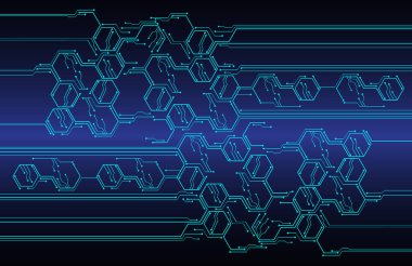 soyut mavi duvar kağıdı, dijital arkaplan