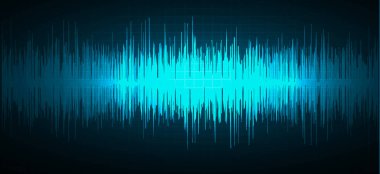 soyut vektör arkaplanı, ses kayıt eğrisi