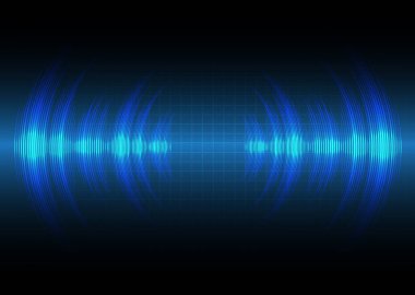 soyut vektör arkaplanı, ses kayıt eğrisi