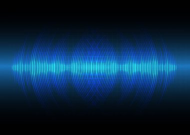 soyut vektör arkaplanı, ses kayıt eğrisi