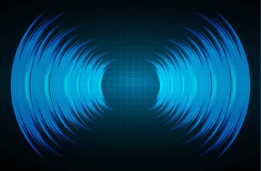 soyut vektör arkaplanı, ses kayıt eğrisi