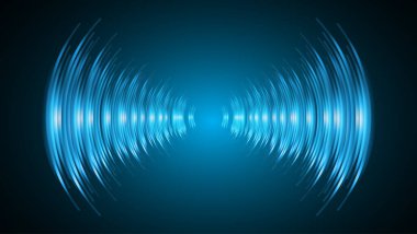 soyut vektör arkaplanı, ses kayıt eğrisi