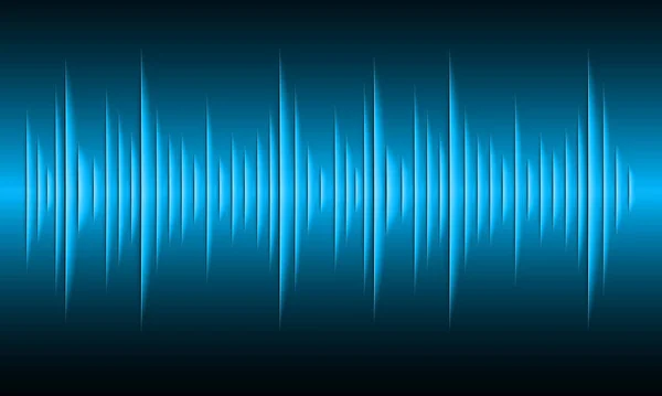 抽象的なベクトル背景音の録音曲線 — ストックベクタ