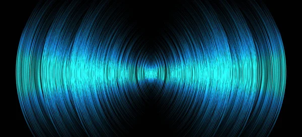 Абстрактный Векторный Фон Кривая Записи Звука — стоковый вектор