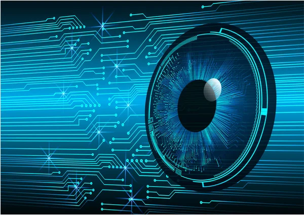 kamera ile arkaplan vektör illüstrasyonu, dijital güvenlik kavramı