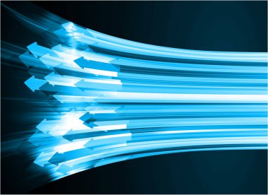 vektör soyut arkaplan, yüksek hızlı dijital internet bağlantı tasarımı
