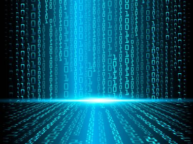 veri güvenliği kavramı arka plan, vektör illüstrasyonu