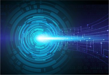 soyut dijital veri vektör resimleme arkaplanı