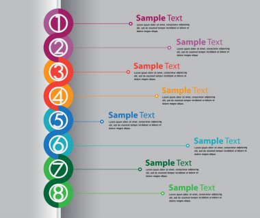 iş bilgisi konsept tasarımı, vektör illüstrasyon şablonu
