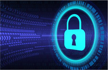 soyut dijital veri vektör resimleme arkaplanı