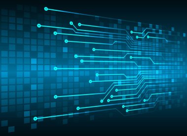 soyut dijital veri vektör resimleme arkaplanı