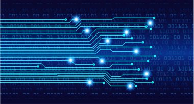 soyut dijital veri vektör resimleme arkaplanı