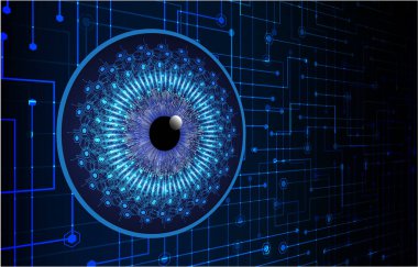 soyut dijital veri vektör resimleme arkaplanı