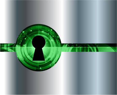 Soyut yüksek hızlı dijital internet bağlantısı tasarımı, siber güvenlik kavramı arka planı