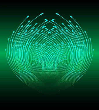 soyut dijital veri vektörü illüstrasyon arka planı, mavi ve siyah renkler