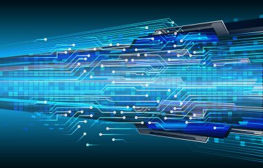 soyut dijital veri kavramı vektör resimleme arkaplanı