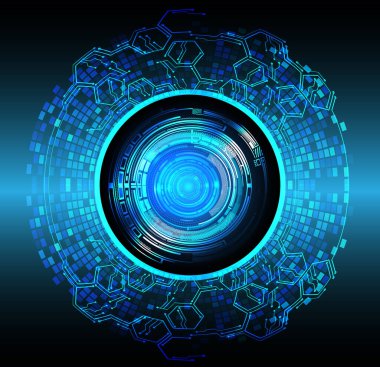 soyut dijital veri kavramı vektör resimleme arkaplanı