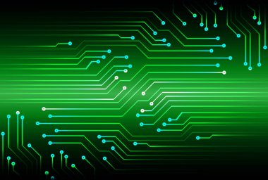 Siber devre gelecekteki teknoloji kavramı