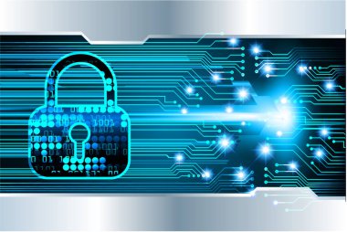 dijital internet bağlantısı, tasarım soyut yüksek hız, siber güvenlik kavramı arka plan